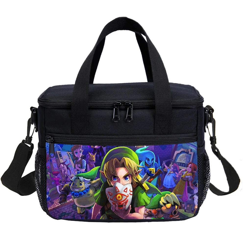 

The Legends of Zelda Portable Lunch Bag School Lunch Tote Early Dinner Box for Kids Students