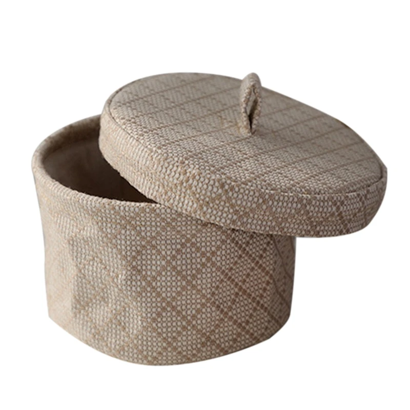 

Корзина для хранения, настольные ключи, разные иглы и нитки, сумка для закусок, органайзер для косметики с крышкой, чехол для хранения