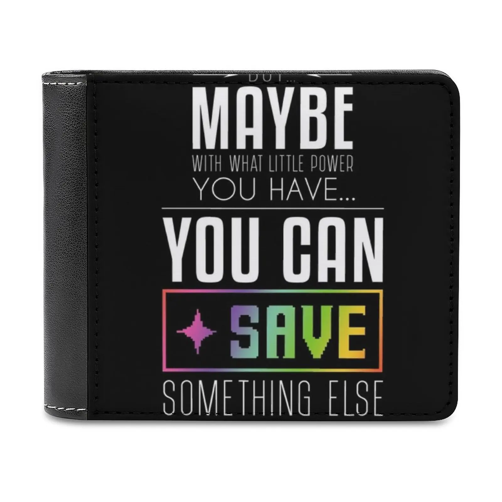 Maybe You Can Save Something Else Мужской кошелек Кошельки Новый дизайн Dollar Price Топ кожаный Undertale