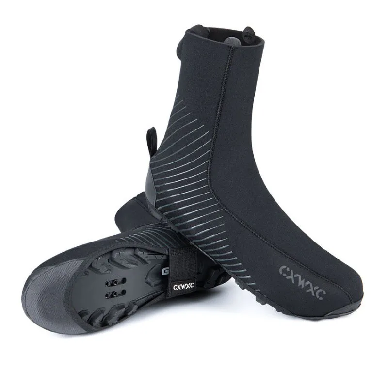 

Mountain Bike Lock Shoe Cover Road Bike Sport Shoe Cover Waterproof Bicycle Winter Thermal Overshoes Outdoor Cycling Equipment