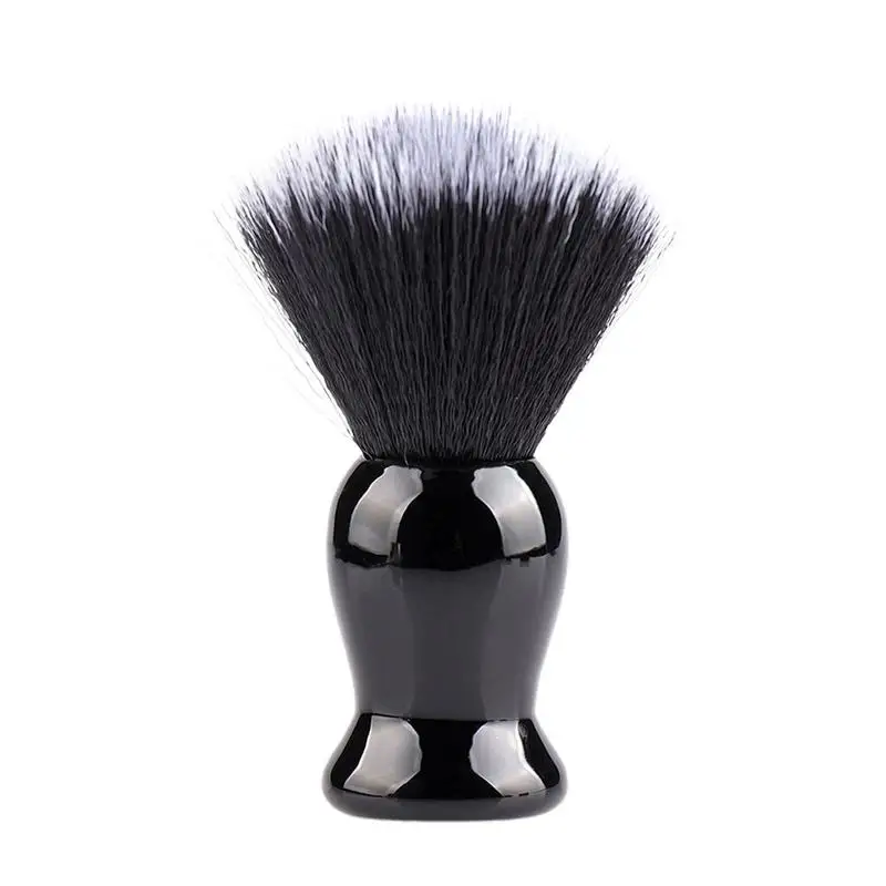 

Shaving Cream Brush Two-color Wet Shaving Products Brush Hand Crafted Nylon Shave Soap Brush For Boyfriend Father's Day Gifts