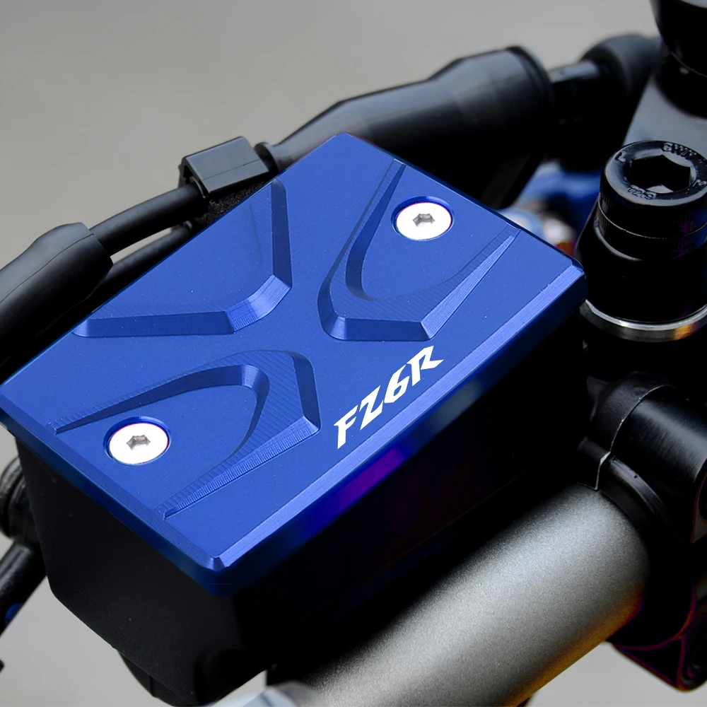 

FZ6R 2009-2017 Motorcycle Front Brake Fluid Reservoir Oil Cap Cover For Yamaha FZ6R Fazer FZ6 R FZ 6R 2017 2016 2015 2014 2013