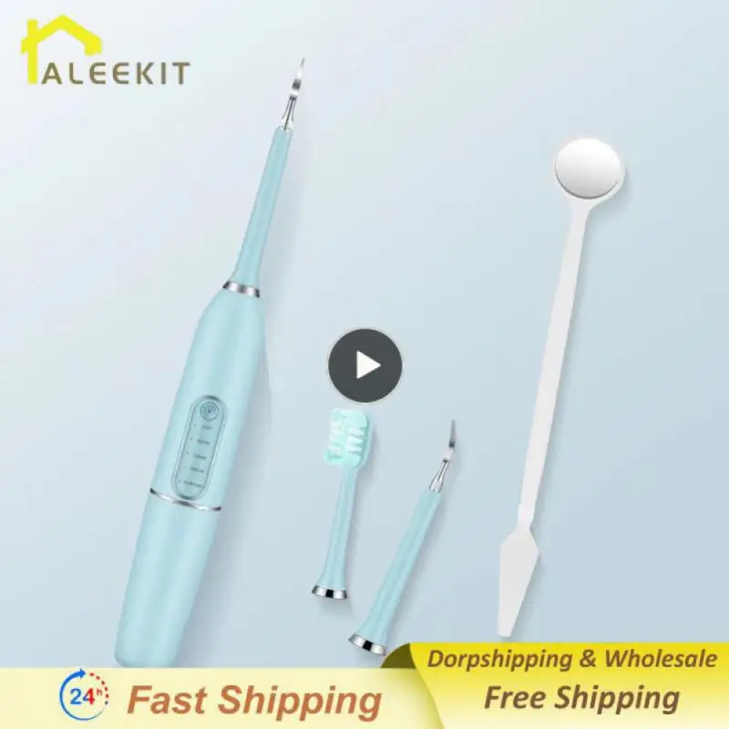 

Ipx7 Waterproof Teeth Scaler Lighter Weight Ultrasonic Electric Toothbrush Soft Cover Protects The Interface From Dust Oral Care