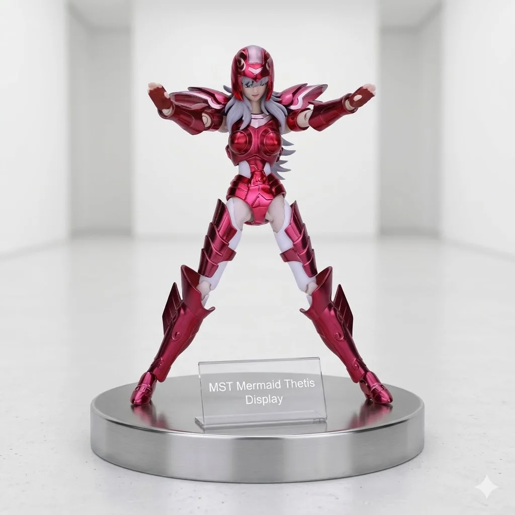 В наличии: Коллекционная фигурка Saint Seiya MST Mermaid Thetis Poseidon Chapter Myth Cloth EX, металлическая, литая под давлением, в доспехах, игрушка-фигурка (art.: 3920db7a42375) - 3920db7a42375