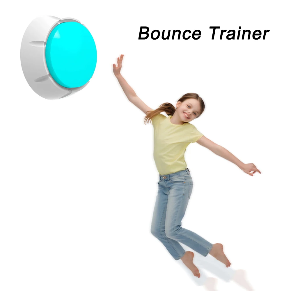 

Children Bounce Trainer Jump Height Touch Device Voice Count Family Baby Vertical Bounce Tester Exercise Tool (include battery）