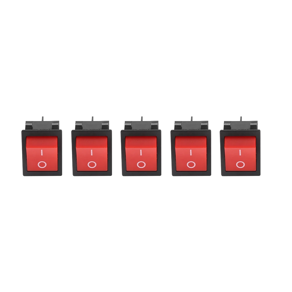 

5pcs ON-Off 4 Pin Rocker Boat Switch 30A Welding Machine ON/OFF Rocker Switch