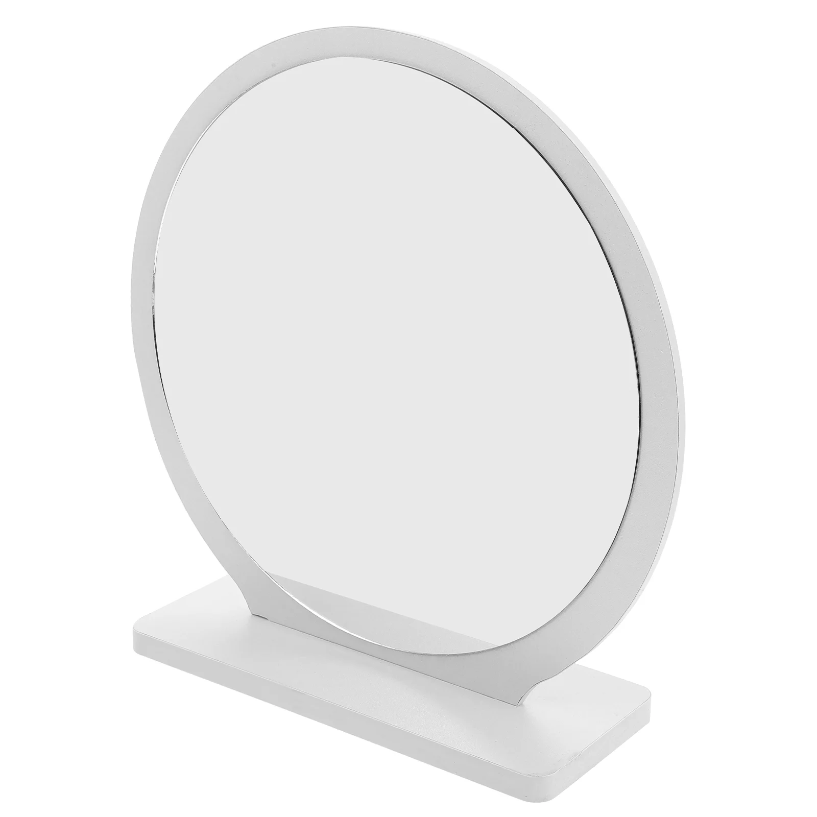 

Mirror Makeup Standtable Decor Round Desktopwoman Home Decorative Girl Adorn Desk Scenevanity Travel Shaped Exquisite Dressing