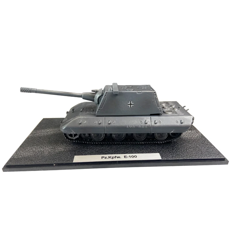 Фото 1/72 немецкий тяжелый танк E-100 E100 Rat Turre из сплава, готовая модель для детей и взрослых, коллекция игрушек, дисплей №5