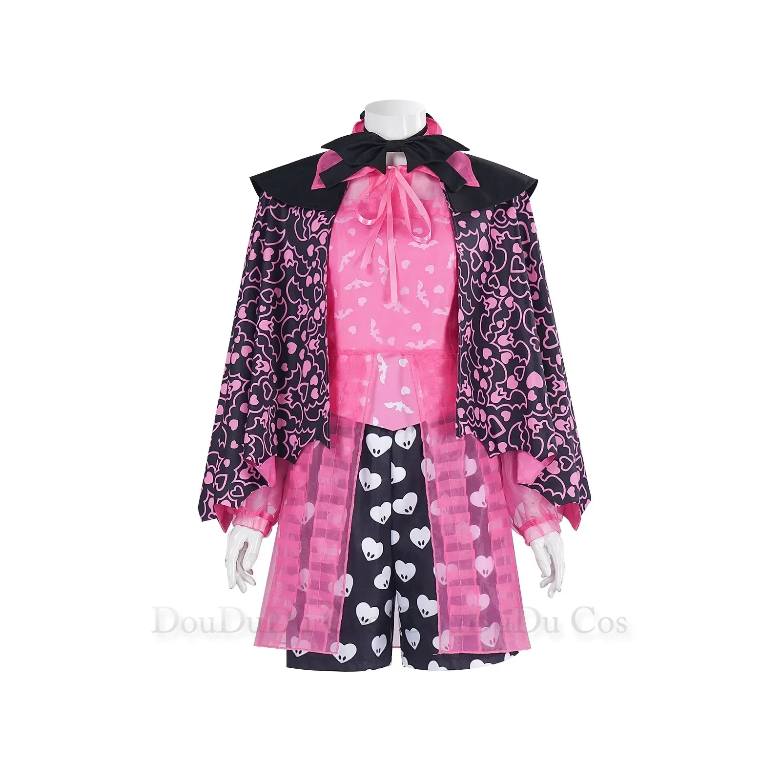 Костюм для косплея Монстра Дракулары из фильма милый розовый костюм на Хэллоуин