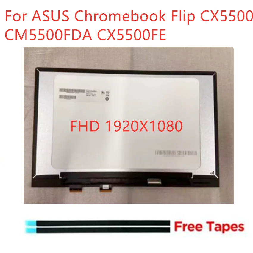 15 6-дюймовый ЖК-дисплей для ноутбука со светодиодной подсветкой eDP 30pin Asus Chromebook Flip