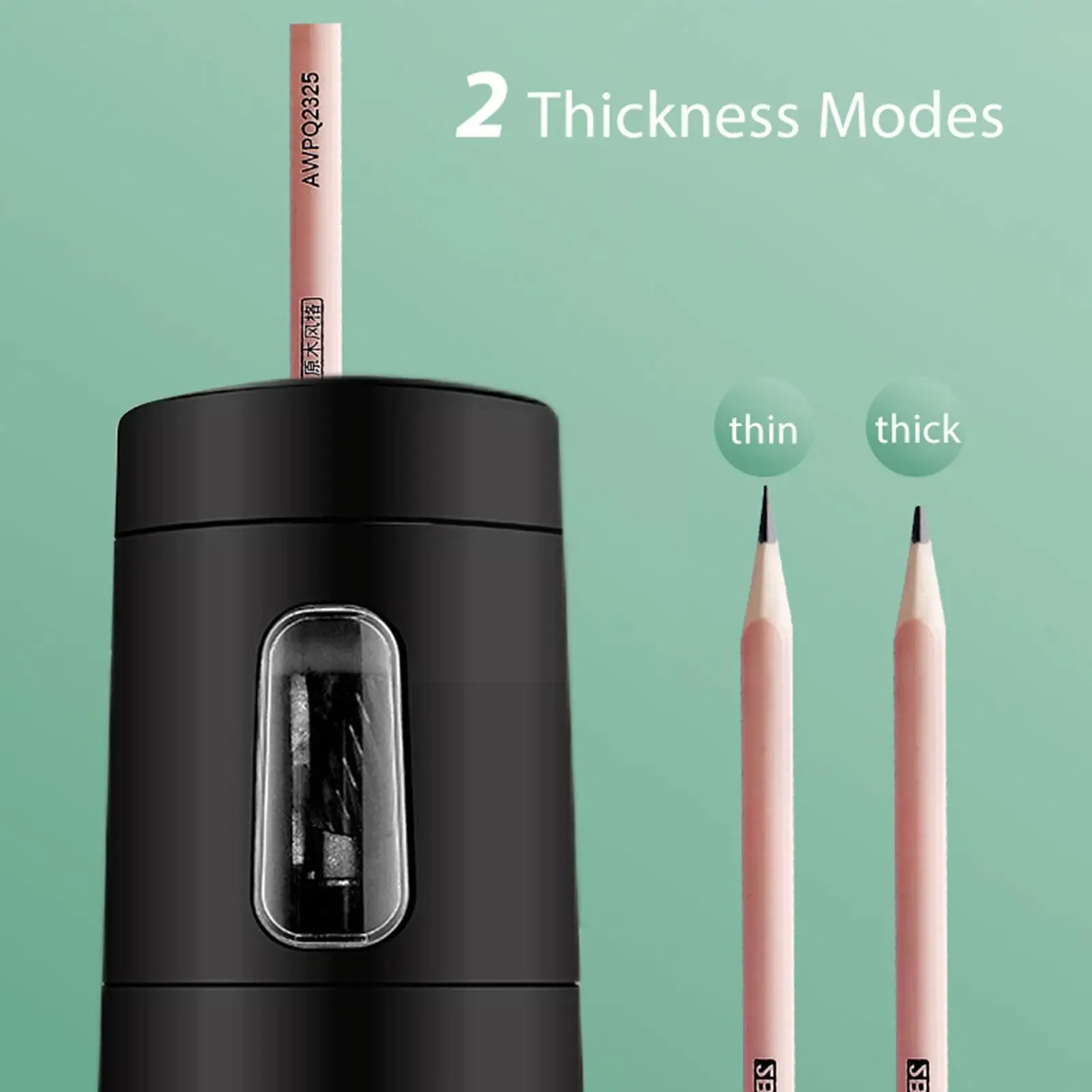 

Электрическая автоматическая точилка для карандашей, безопасная Студенческая точилка для стальных лезвий для художников, цветные каранда...