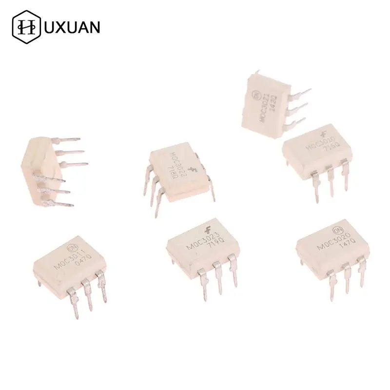 

10 шт., MOC3010 MOC3011 MOC3012 MOC3020 MOC3021 MOC3022 MOC3023, прямая вилка DIP-6
