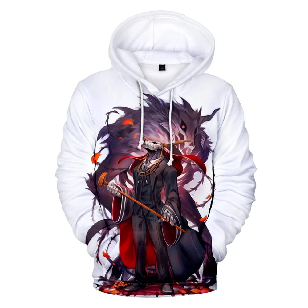 

Anime The Ancient Magus' Bride 3D Kawaii Hoodies Women/Men Fashion Long Sleeve Sweatshirt Hot Sale Casual Al Fashion