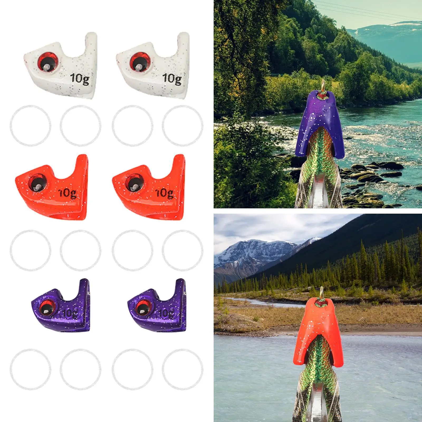 2x аксессуары для грузила рыбалки уникальные джиг-кальмаров