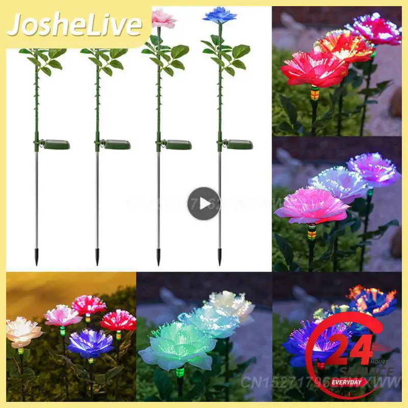 

Insert Into The Ground In-ground Landscape Lights Automatic Color Change Life Waterproof Solar Landscape Light Solar Charging