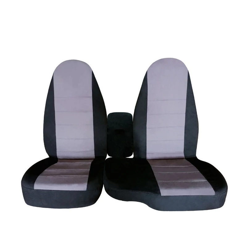 

2PCS For Ford Ranger 60/40 High Back Seat Cover Front Car Seat Cover Cushion No Armrest Cover 1998 -2003