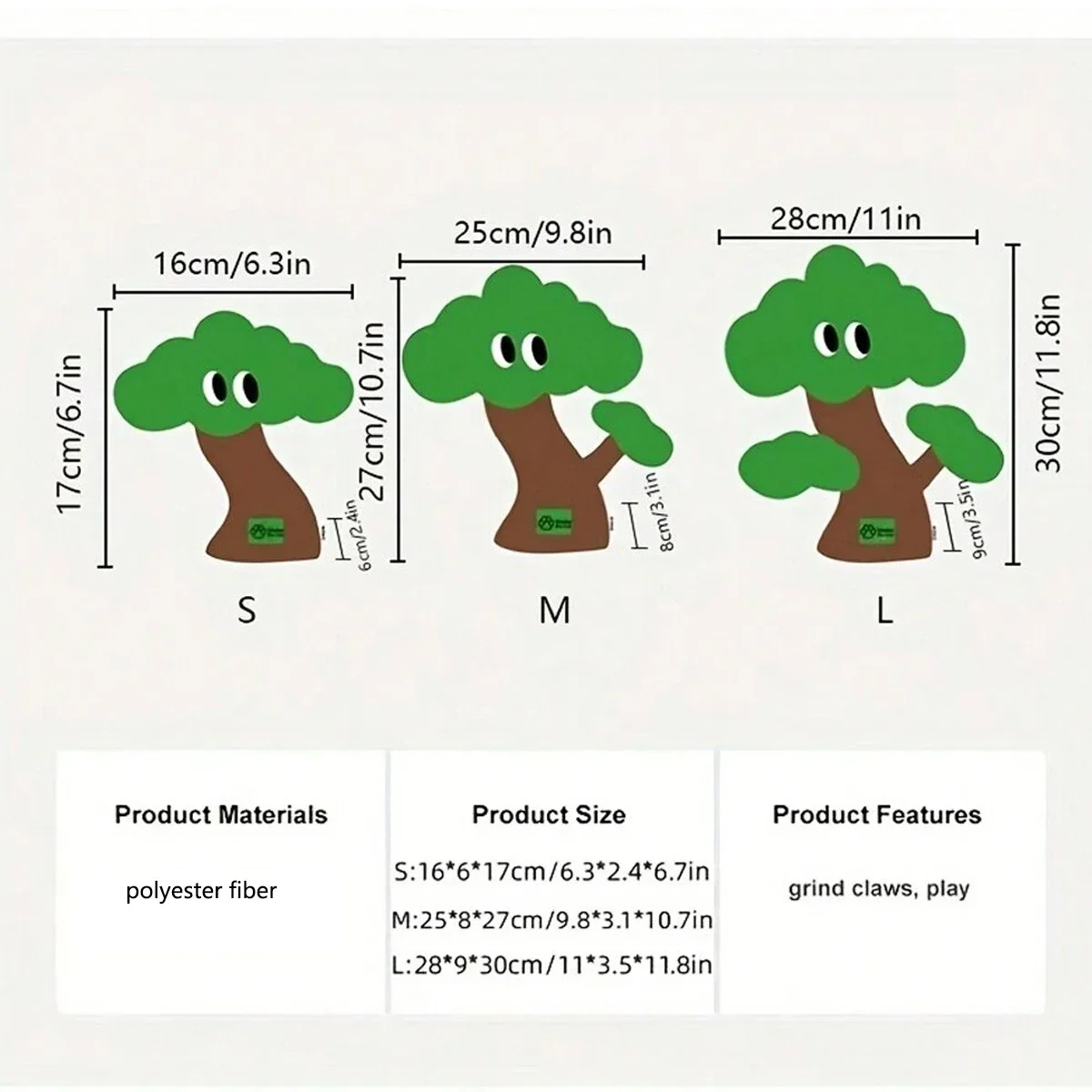 ZEZE Cat Cuddly Toys игрушки в форме кошачьего дерева интерактивные для котят жевания