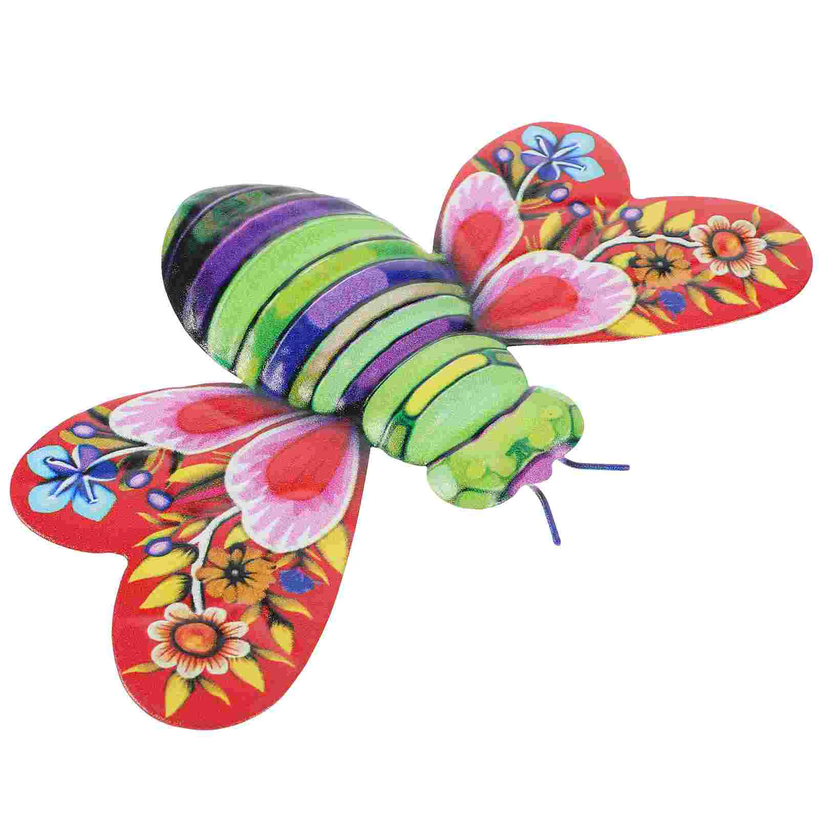 Железные пчелы винтажный кулон настенный декор подвесные украшения для забора