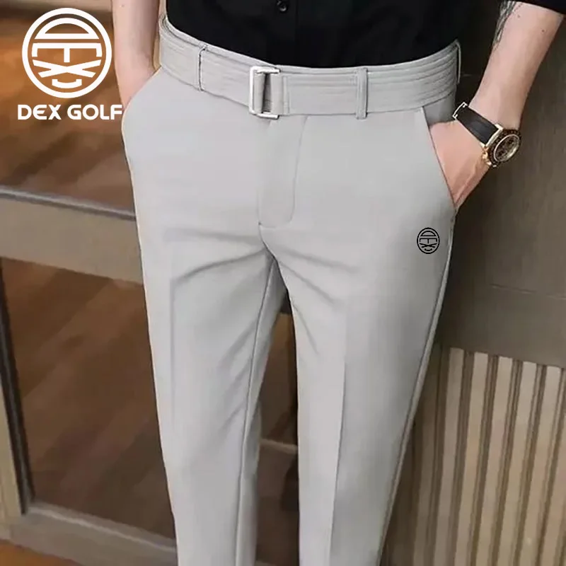 Высококачественные повседневные брюки мужская одежда для гольфа осень 2024 новые
