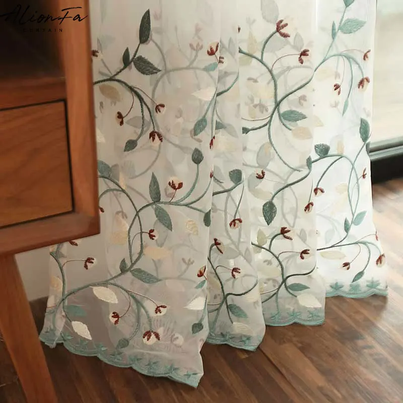 Пасторальная фотография для гостиной, вышитая прозрачная вуаль, занавеска для спальни, фотография дома Пасторальная фотография для гостиной, вышитая прозрачная вуаль, занавеска для спальни, фотография дома