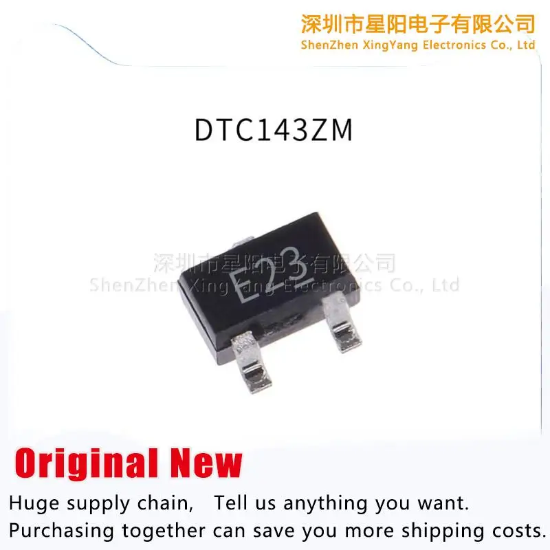 

Новый оригинальный интегрированный IC-чип для транзистора DTC143ZM
