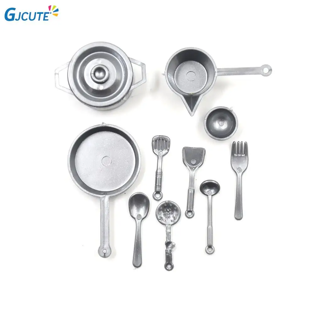 

1 Набор в масштабе 1:12, прозрачная пластиковая тарелка, чашка, миска, набор посуды, кухонные аксессуары для готовки