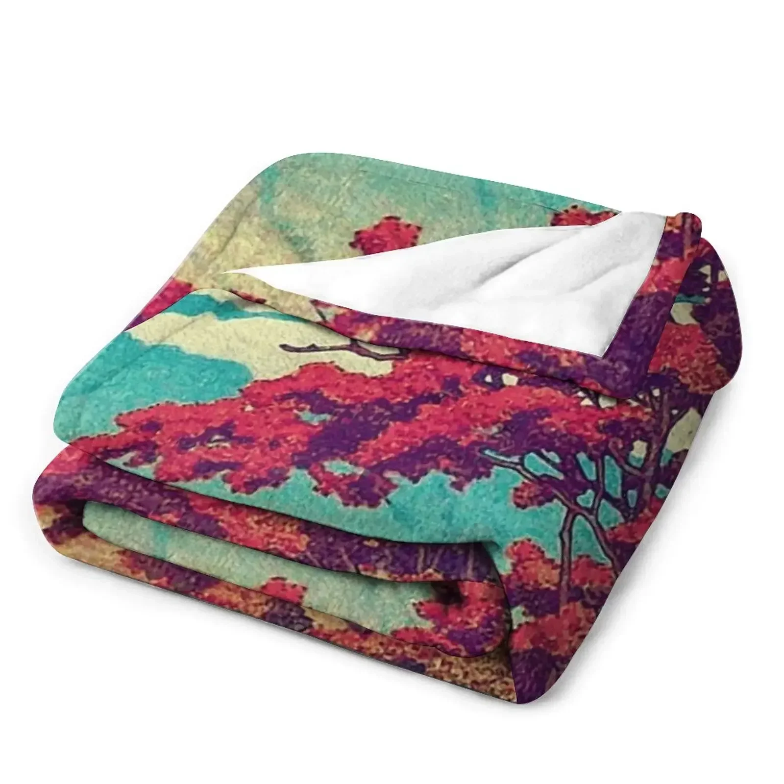 Новый год в Hisseii — одеяло с природным пейзажем детские утяжеленные одеяла для