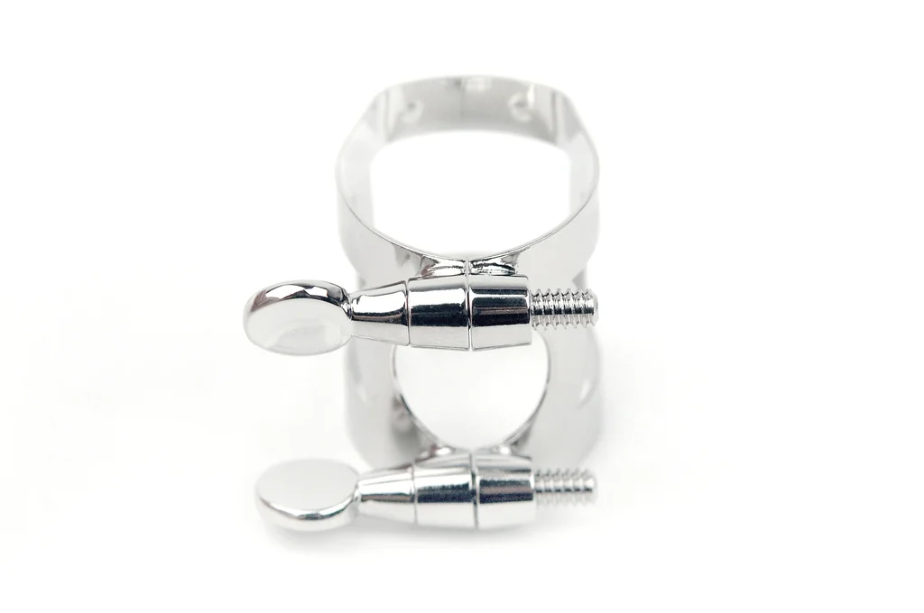 Лигатура для саксофона-сопрано Rico никелированная RSS1LN | Спорт и развлечения