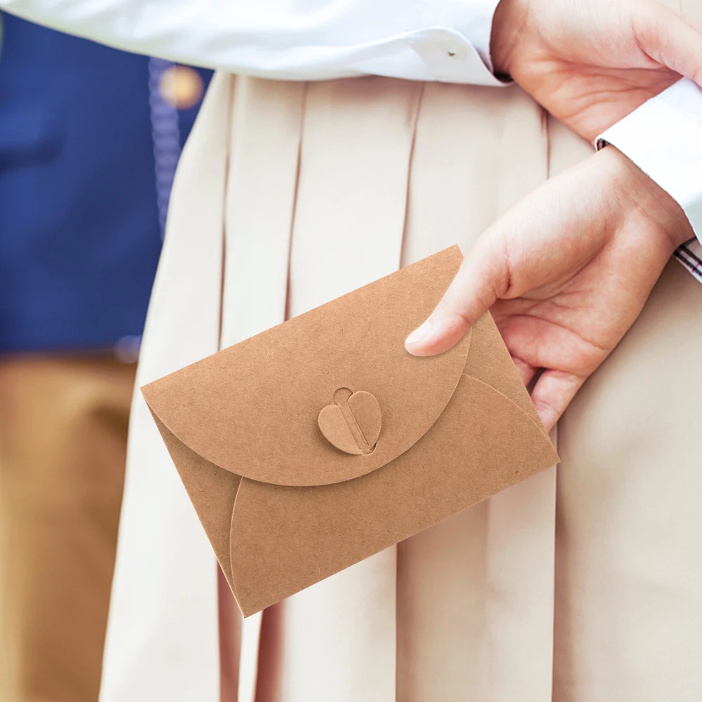 50 шт. застежка в форме сердца на Рождество День Святого Валентина фотоальбом