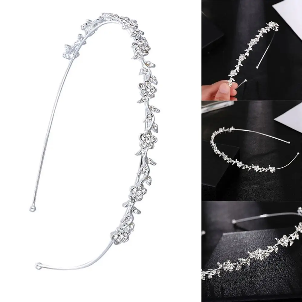 

Женская тиара с искусственным жемчугом, свадебные аксессуары для волос, обруч для волос