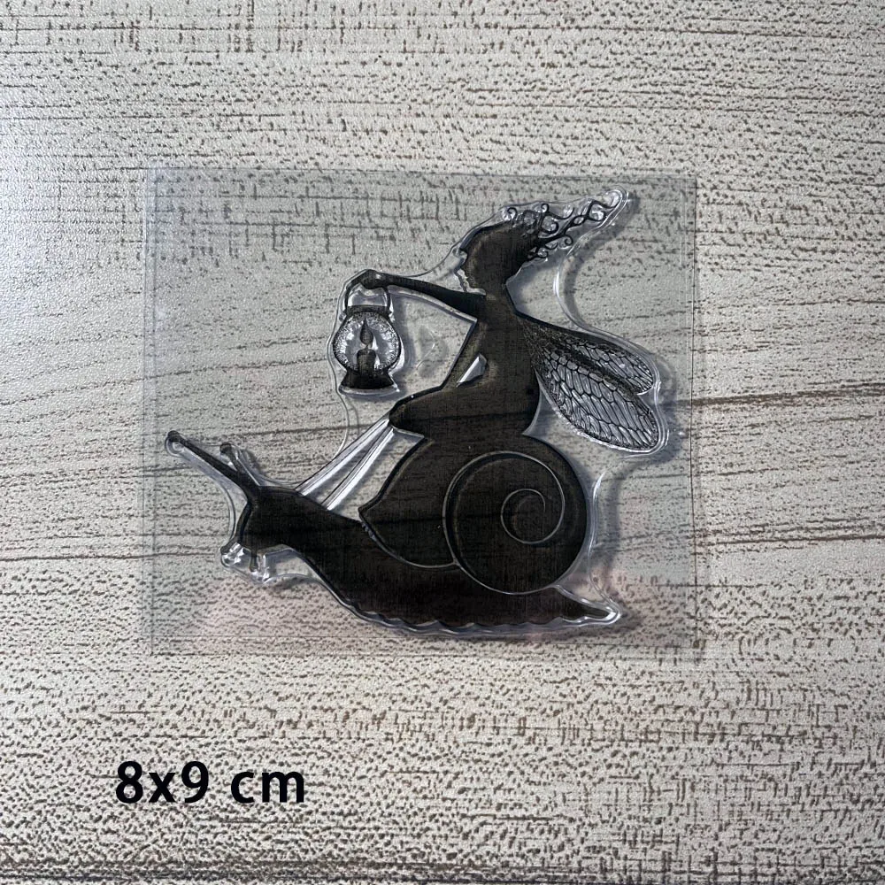 

New Arrival fairy Clear Stamps for DIY Scrapbooking Card Transparent Silicone Stamp Making Photo Album Crafts Decor