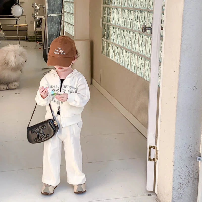 

2 шт./комплект, Детская Хлопковая спортивная униформа, на весну-осень