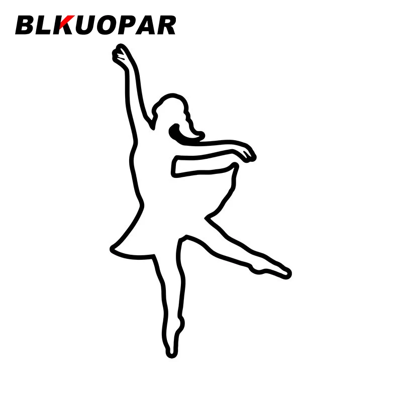 

BLKUOPAR, танцующая икона, автомобильная наклейка, водонепроницаемая, Женская индивидуальная, зеркальная Защита от царапин и дверей автомобиля