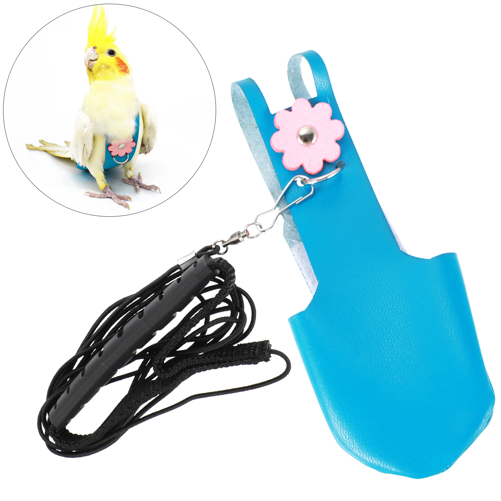 

Parrot Bird Suit Flight Pet Diaper Diapers Nappy Pigeon Liners Cockatiel Clothes Costume Pads Pee Suits Birds Harness Rope