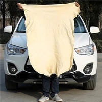 25x40cm suede cloth car washing towels absorbent auto home window glass quick drying cleaning cloth natural chamois leather