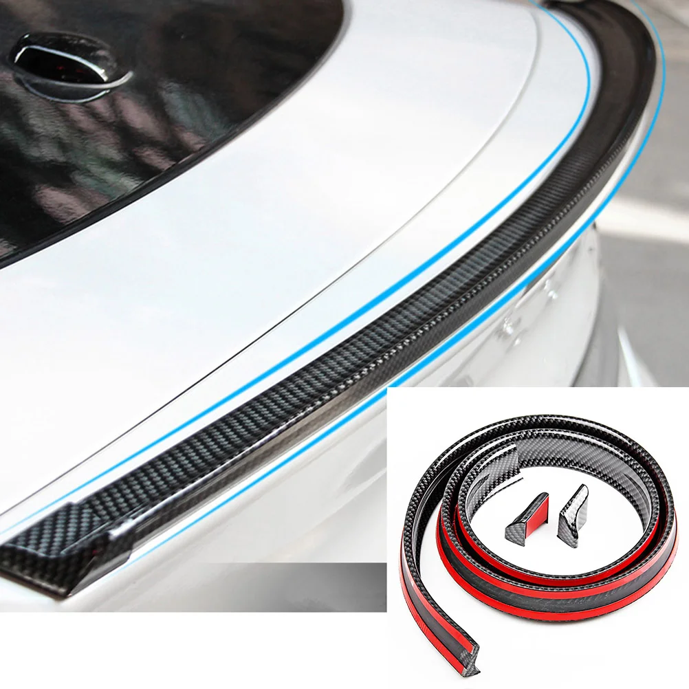 

1PC Bumper Cover Easy To Install Fiber Pattern Bumper Splitter for Automobile Vehicle