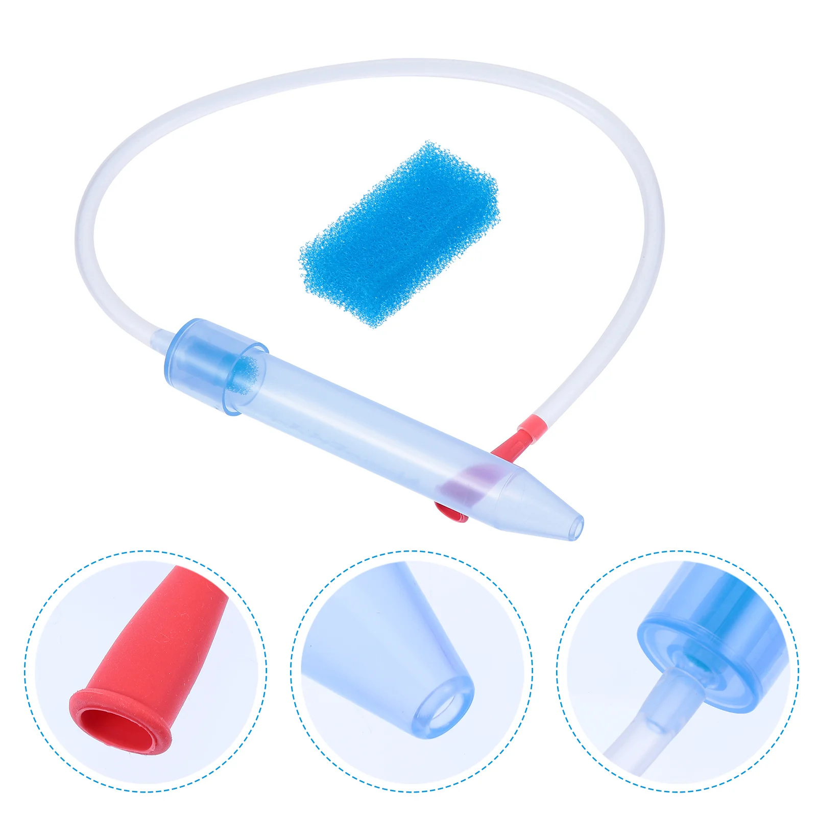 

Nasal Aspirator Baby Supplies Gift Tool Infant Nose Cleaning Mouth Suction Cleaner Sniffling Device Mucus Inhaler Sucker