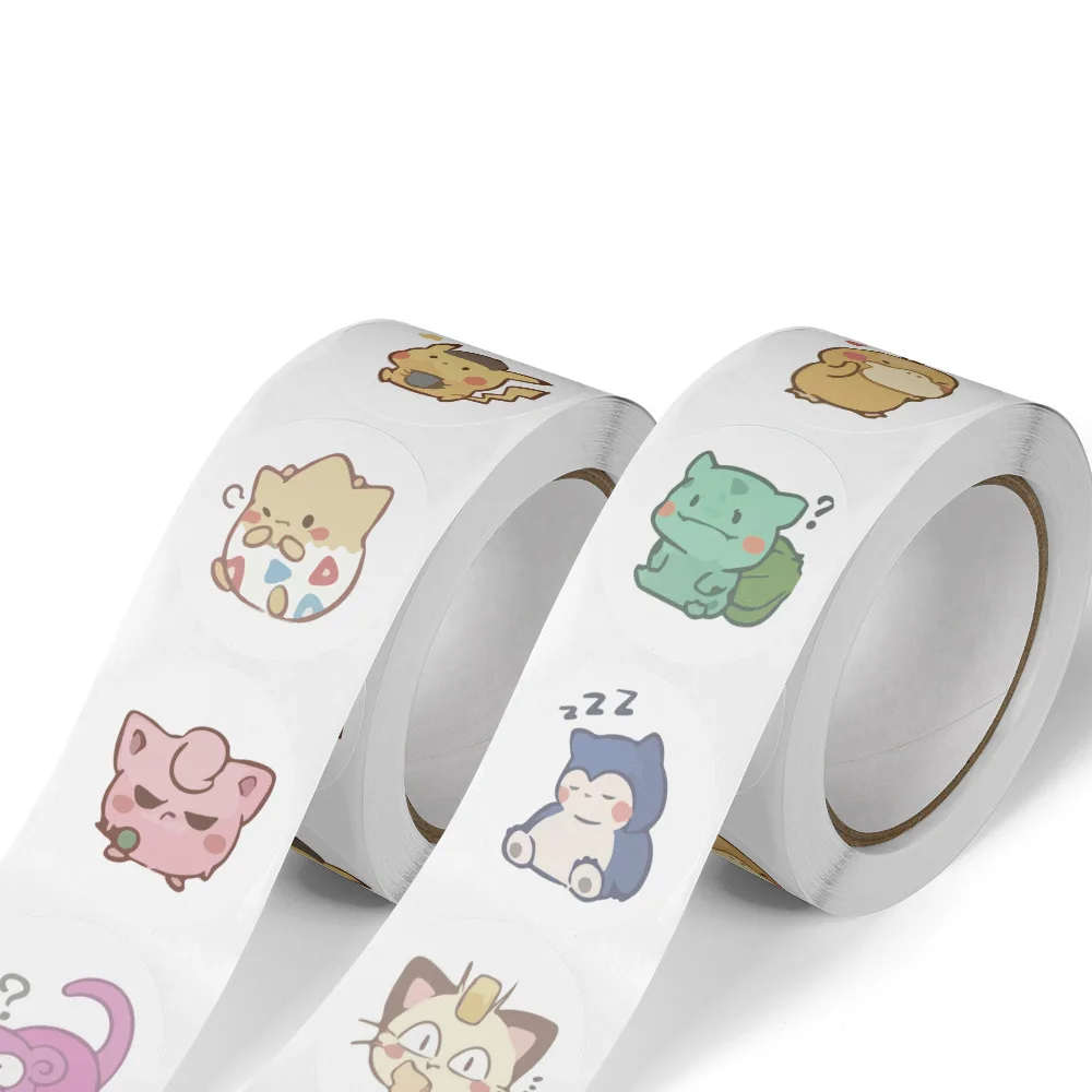 500 шт./рулон наклейки для телефона и ноутбука