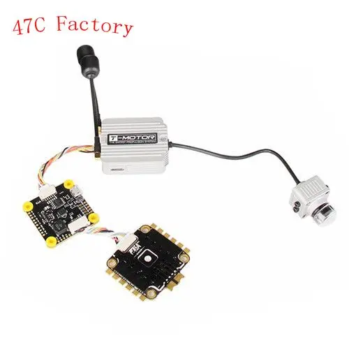 

T-motor F7 Flight Controller HD version and F55A PRO II Fly Tower 6S 4 In 1 ESC for DJI Digital FPV Racing Drone