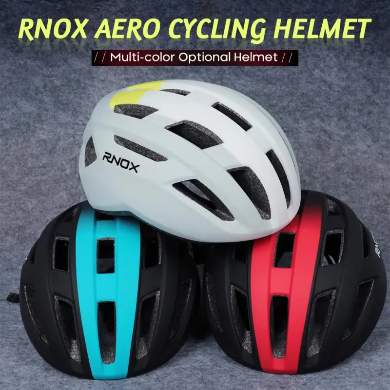 

RNOX Bicycle Helmet Men Ultralight Safty Cap Integrally-molded Casco Mtb Helmet Motorcycle Bicycle Electric Scooter Men's Helmet