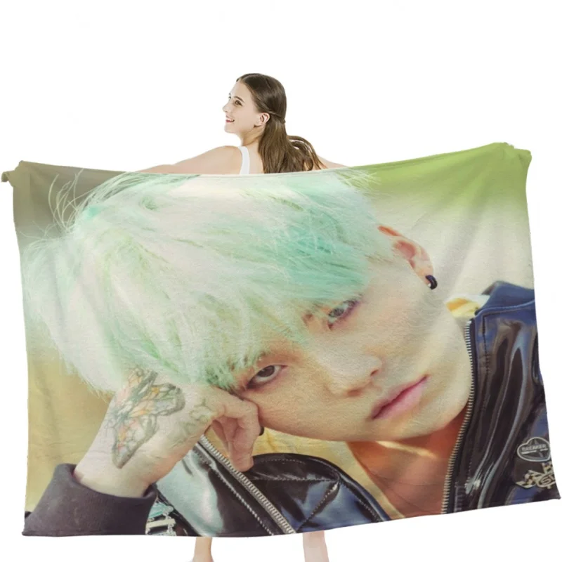 

Плед Suga s мягкое бархатное одеяло, постельное белье для кемпинга, одеяло для холодного кинотеатра или путешествий