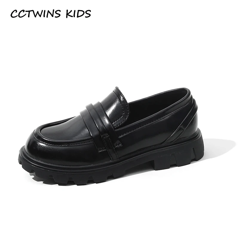 

Girls Shoes 2022 Spring Kids Fashion School Shoes Boys Oxford Patent Classic British Fashion Children Shoes Soft Sole Platfrom
