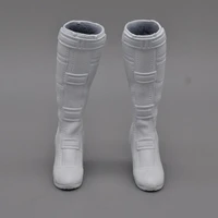 hottoys ht 16th superhero series female long boots shoe hollow model scarlett version5 0 for 12inch action figure collect