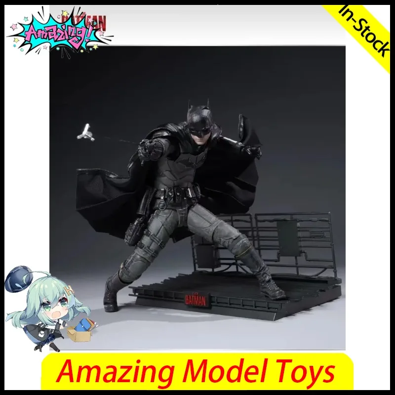 Фото Коллекционная фигурка YuanYe Culture Good Product Manufacturing DC Fondjoy: Новая модель Бэтмена в масштабе 1/12, готовая, подвижная, коллекционная игрушка №3