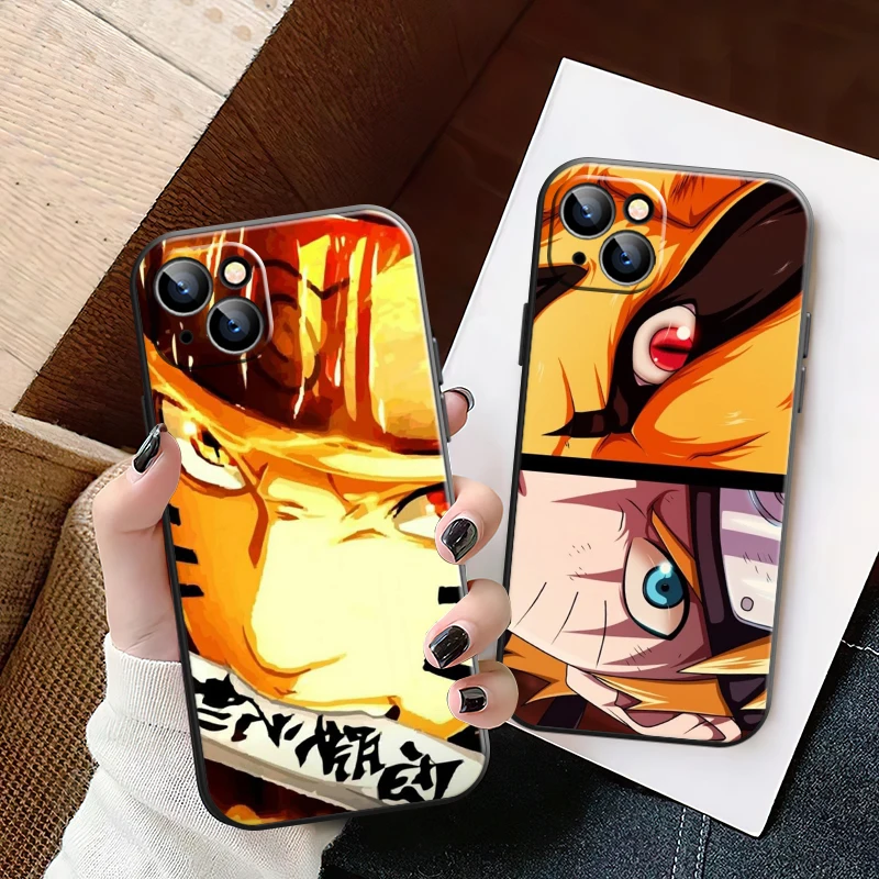 

Uzumaki Naruto For iPhone 11 12 13 Pro MAX 7 8 6 6S Plus SE 2020 X XR XS MAX 13 12 Mini Phone Protect Case Cartoon Japan Anime
