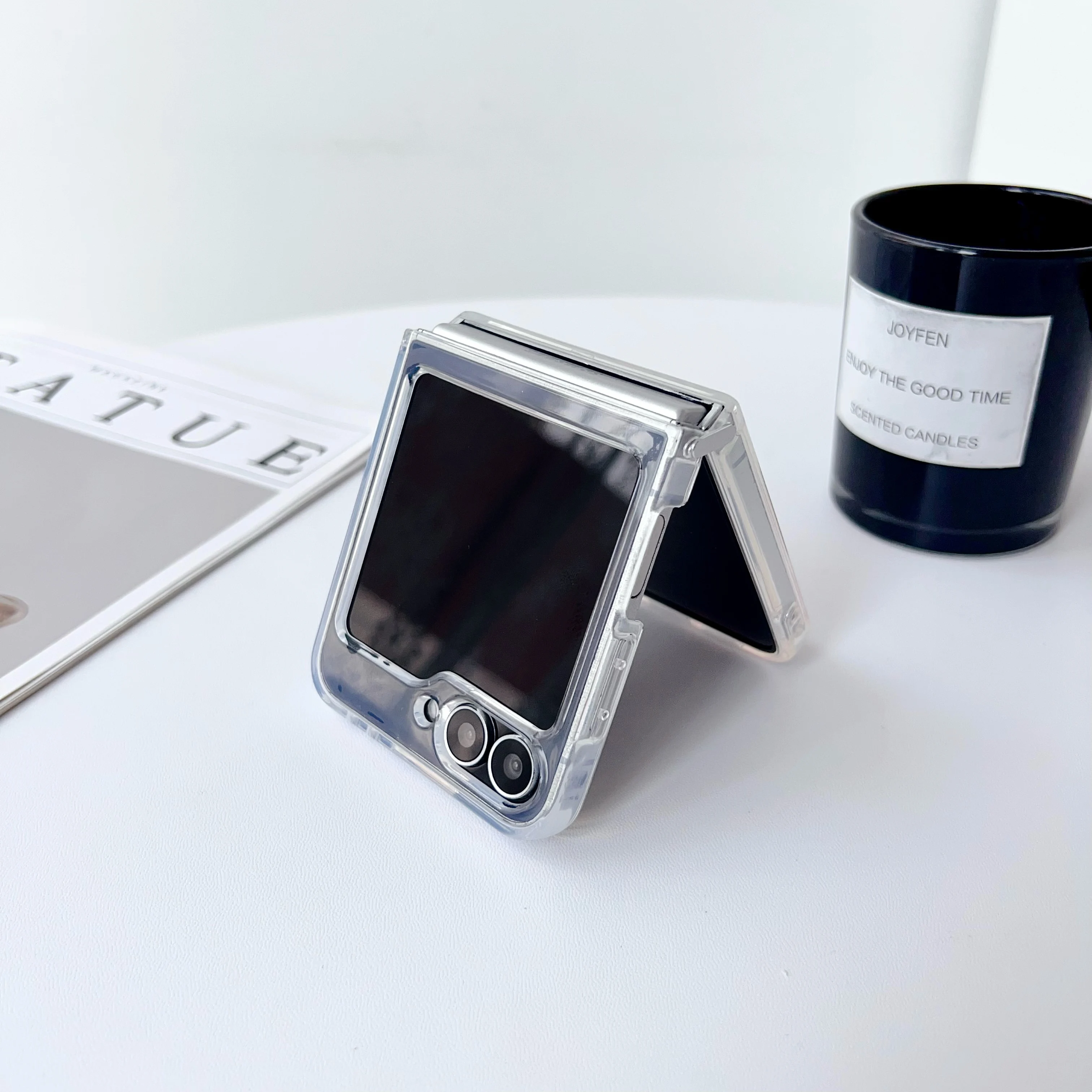 Чехол для телефона Glaxay Flip6 забавный чехол с бусинами Зыбучий песок прозрачный