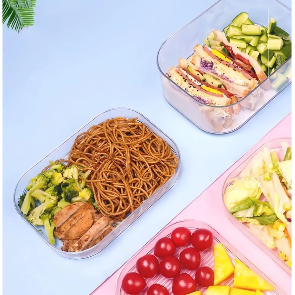 Штабелируемый контейнер для хранения бекона герметичный трехслойный ветчины и