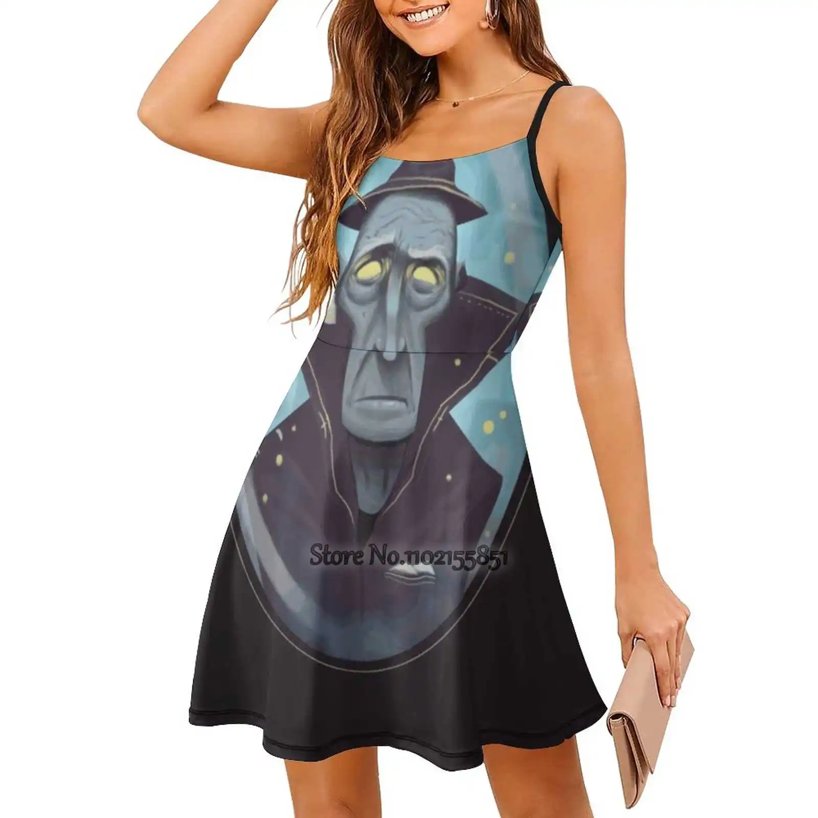 Платье хипстерское с открытой спиной и квадратным вырезом