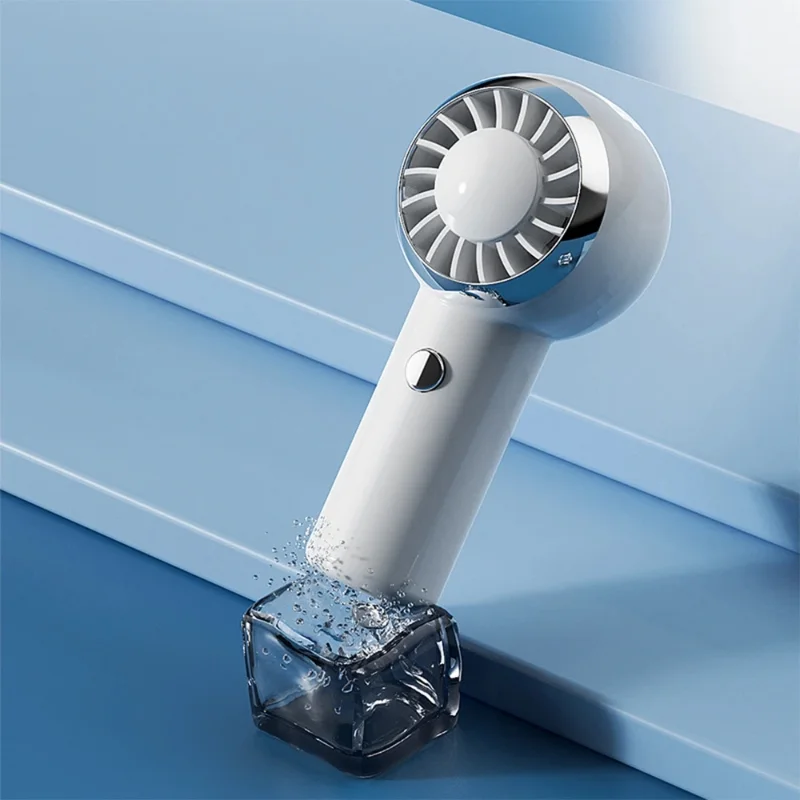 

New USB 2000 Mah Rechargeable Mini Desk Fan for Student Dormitory Office Outdoor Hand Fan Portable Fan Hand-held Mini