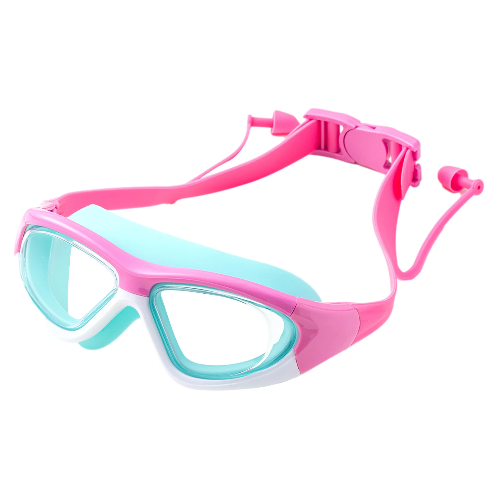 

Kids Swim Goggles Silicone Anti-Fog Swimming Goggles Adjustable Swim Glasses Goggles For Children HD Waterproof No Leaking Swim